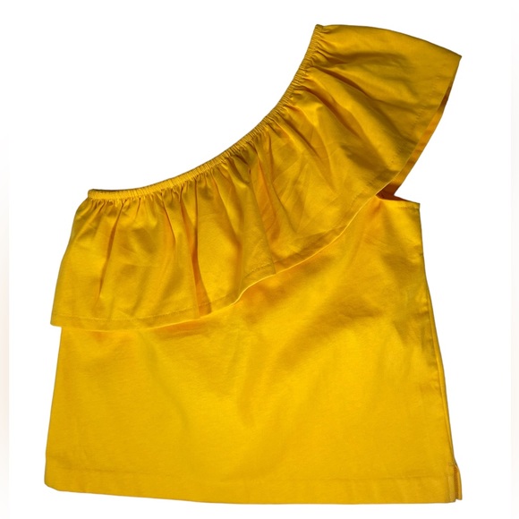 J.Crew One Shoulder Ruffle Top - Picture 5 of 5